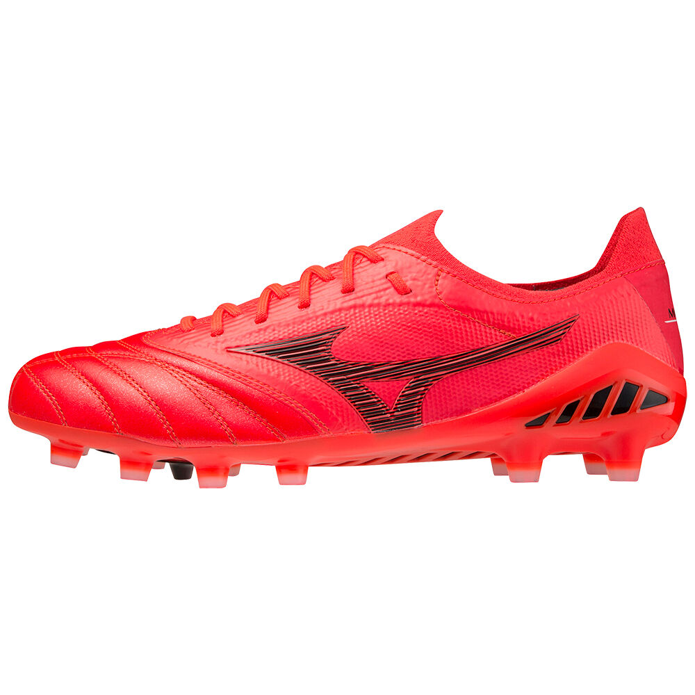 Mizuno Men's Morelia Neo III Beta Japan Soccer Cleats Red/Black (P1GA209060-CLW)